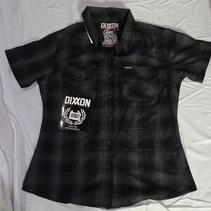 DIXXON Charcoal Plaid Shirt